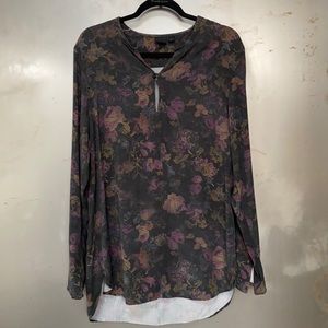 Men’s ASOS brand floral dress shirt size M